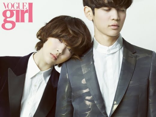 vogue girl sulli and minho to the beautiful you