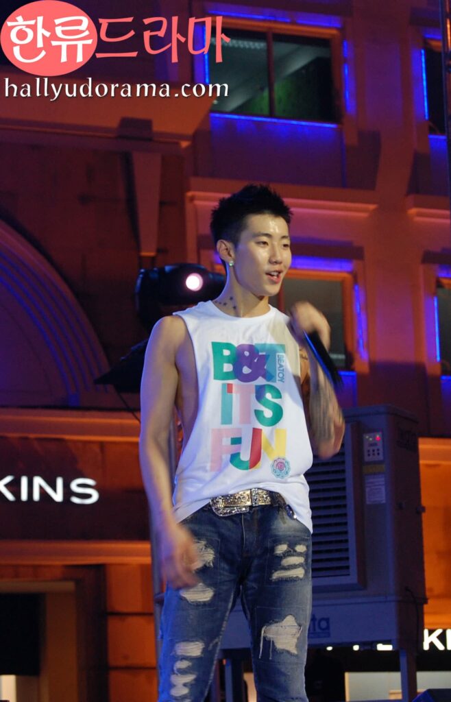 Jay Park in Eastwood Mall Open Park