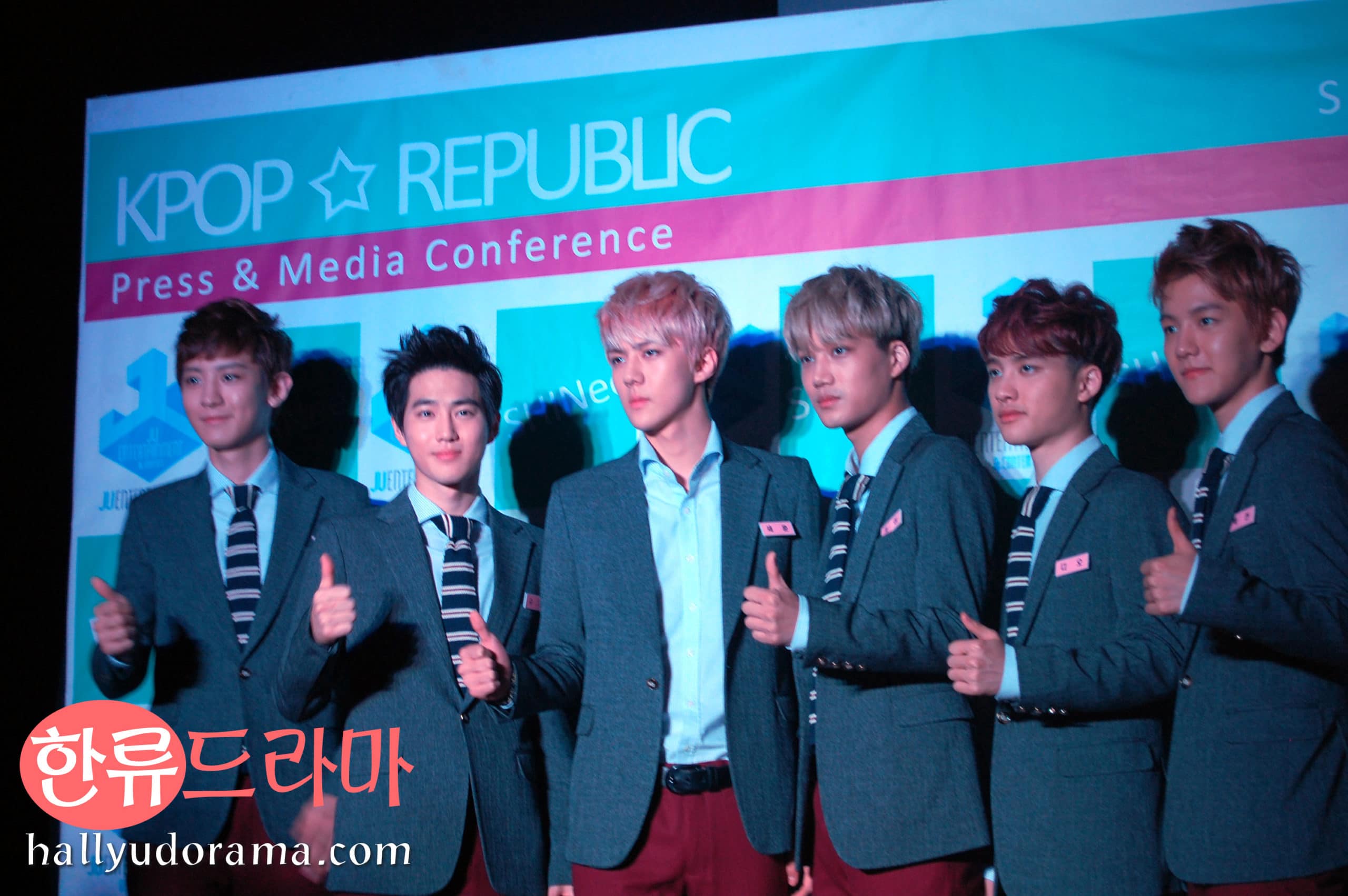 EXO K at Kpop Republic 2013 presscon