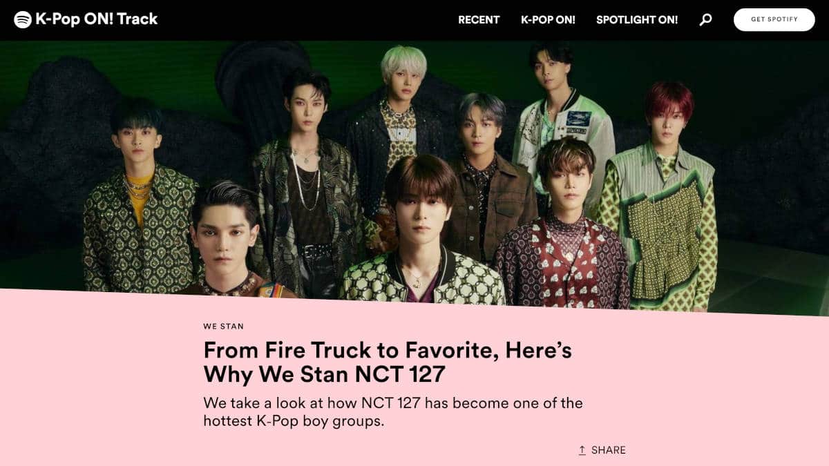 Spotify Launches ‘K-Pop ON! Track’