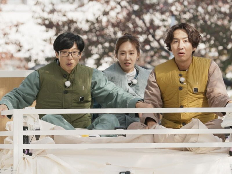 Yoo Jae-seok, Kwon Yuri, and Lee Kwang-soo in “The Zone: Survival Mission 2”