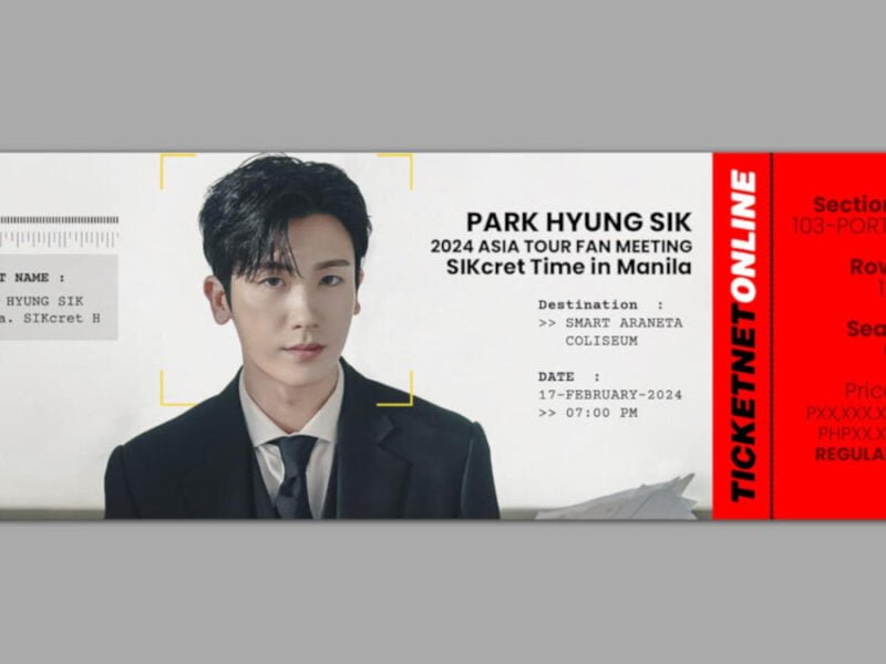 Park Hyung-sik: 2024 Asia Tour Fan Meeting “SIKcret Time in Manila”
