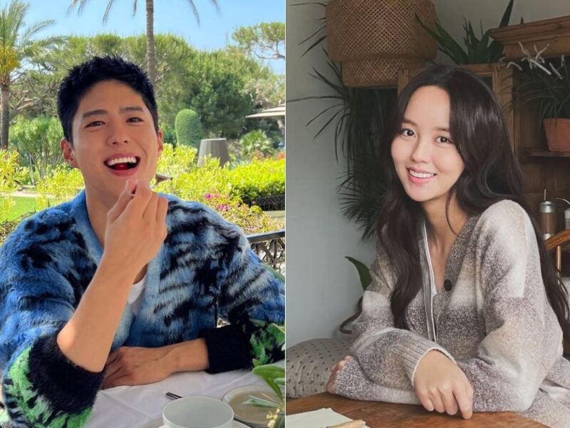 Park Bo-gum and Kim So-hyun