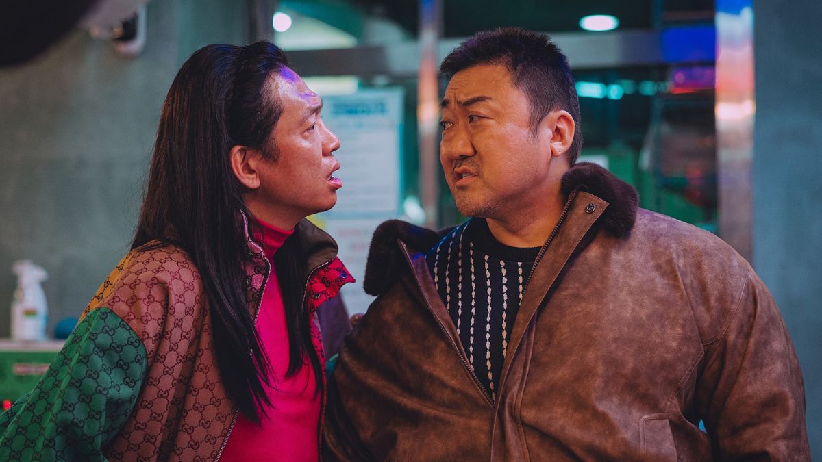 Park Ji-hwan and Don Lee in “The Roundup: Punishment”