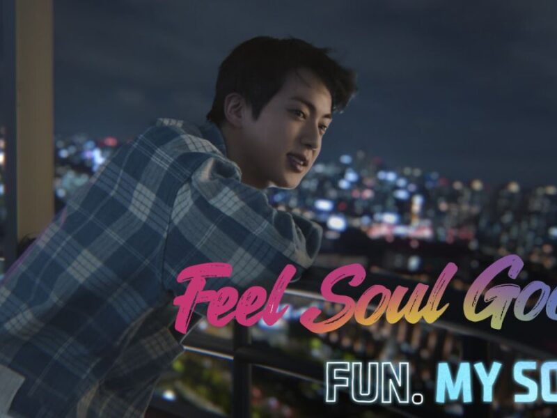 Jin of BTS for "Feel Seoul Good"