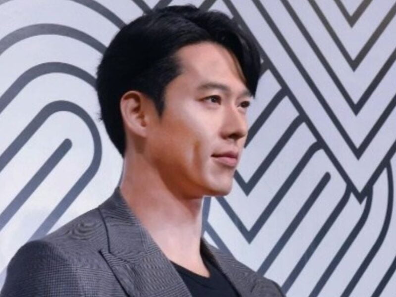 Hyun Bin wax figure at Madame Tussauds Hong Kong