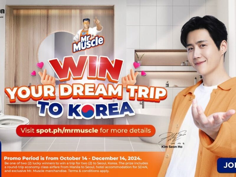 Join the Mr Muscle Contest for an All-Expenses-Paid Trip to Korea