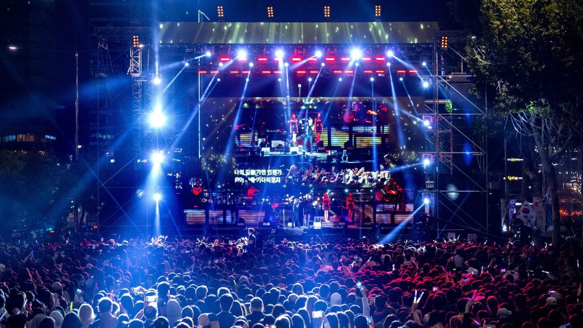 K-pop concert