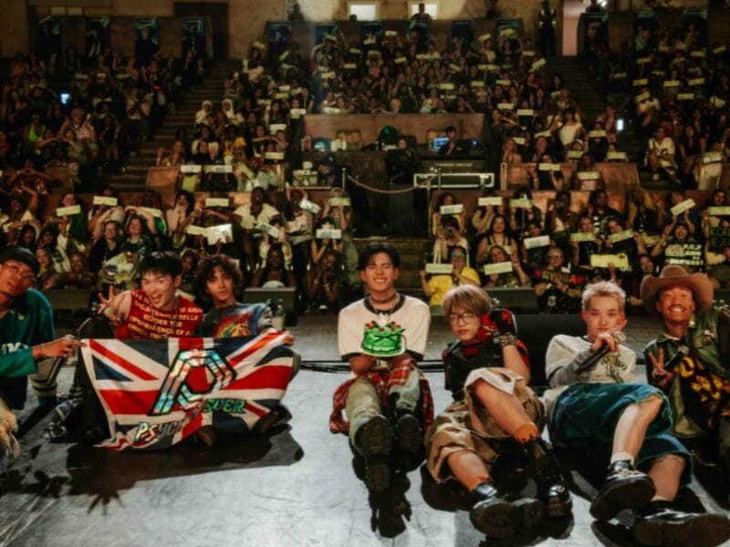 Psychic Fever with fans at their London fanmeet