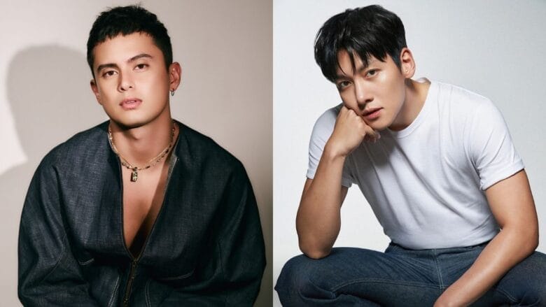 Composite photo of James Reid and Ji Chang-wook