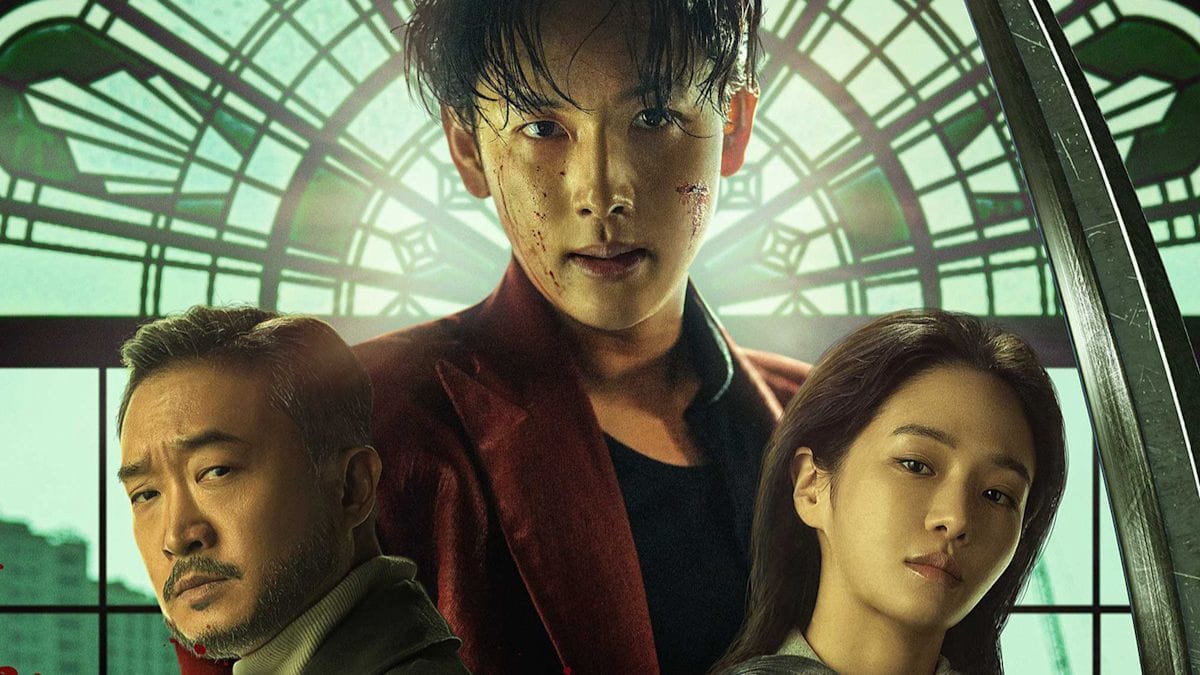Im Si-wan, Jo Woo-jin and Park Gyu-young in "Mantis"