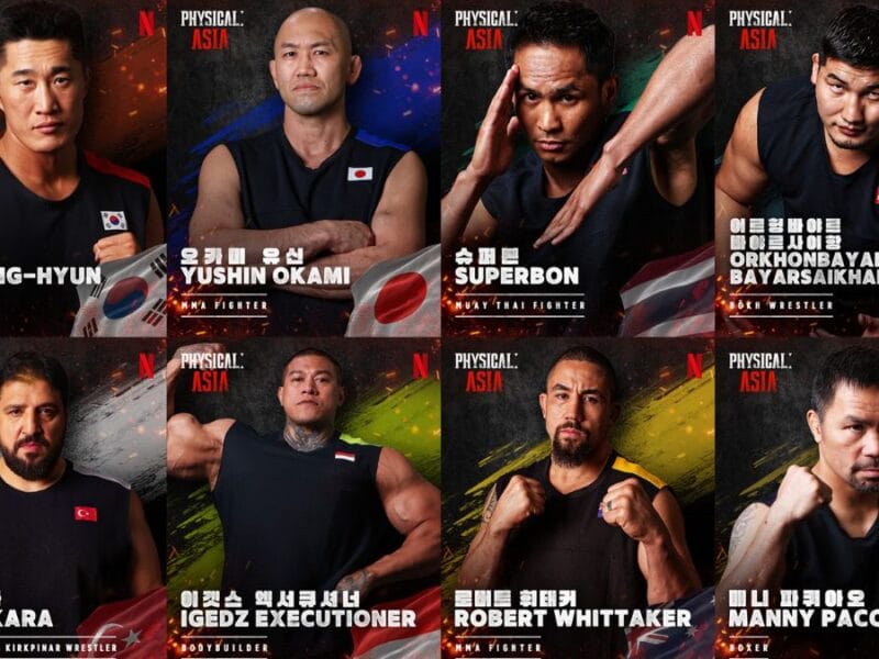 "Physical: Asia" star athletes