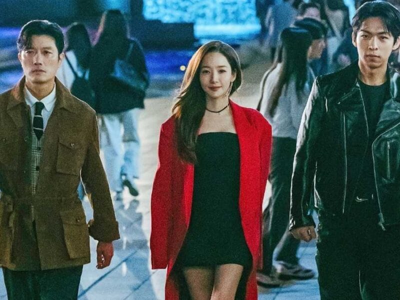 Park Hee-soon, Park Min-young, and Joo Jong-hyuk