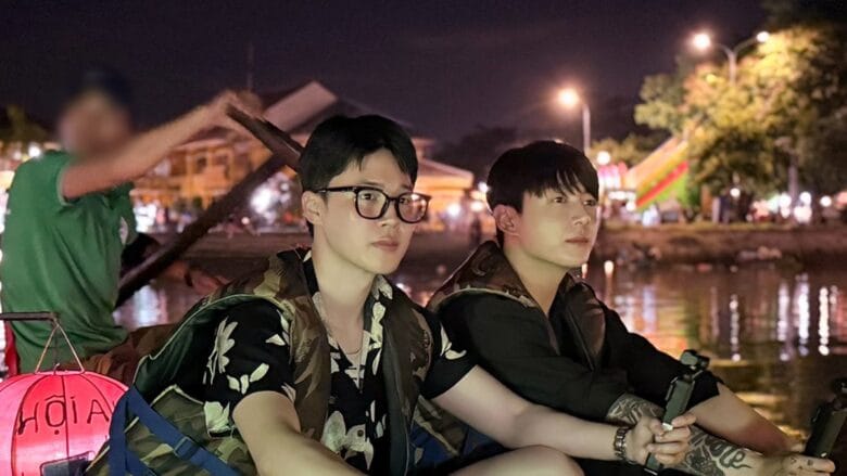 Jimin and Jungkook