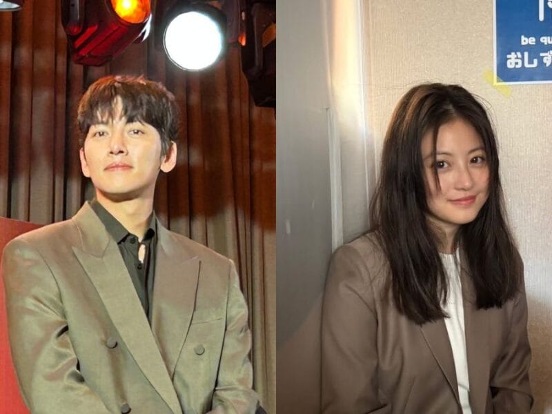 Composite photo of Ji Chang-wook and Imada Mio