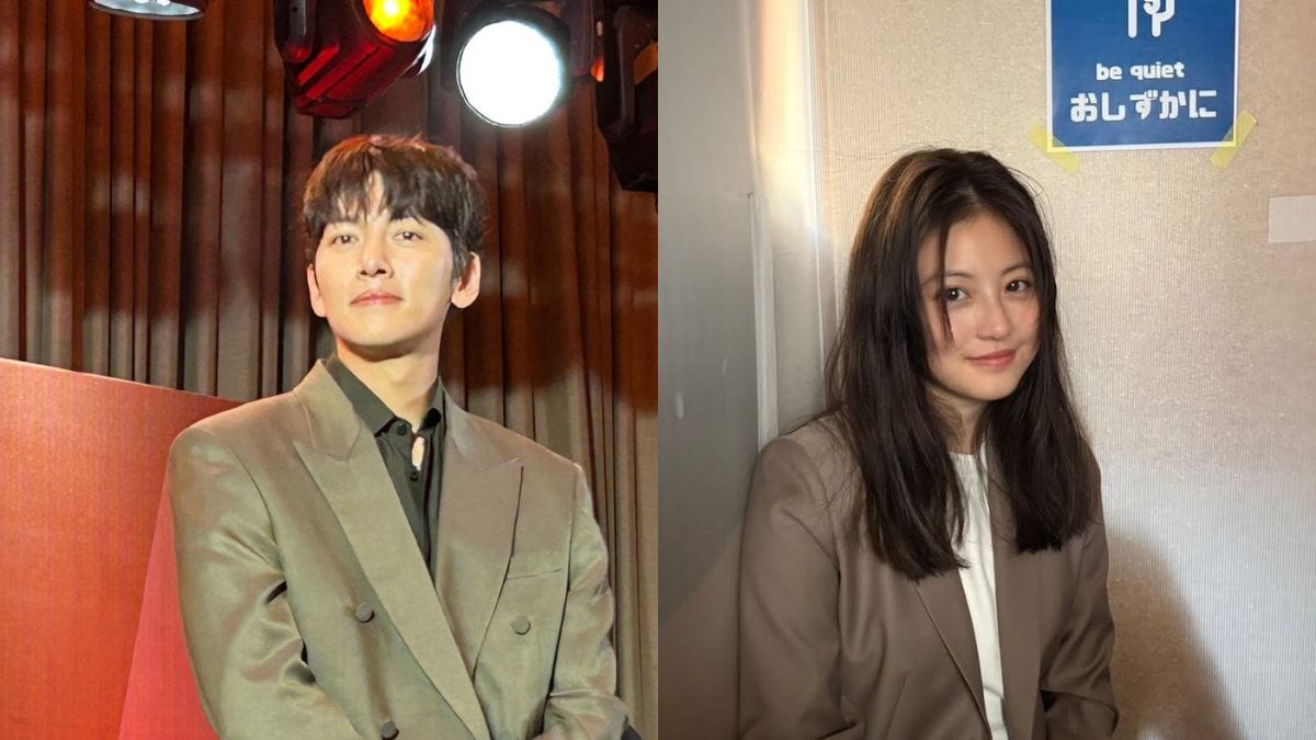 Composite photo of Ji Chang-wook and Imada Mio