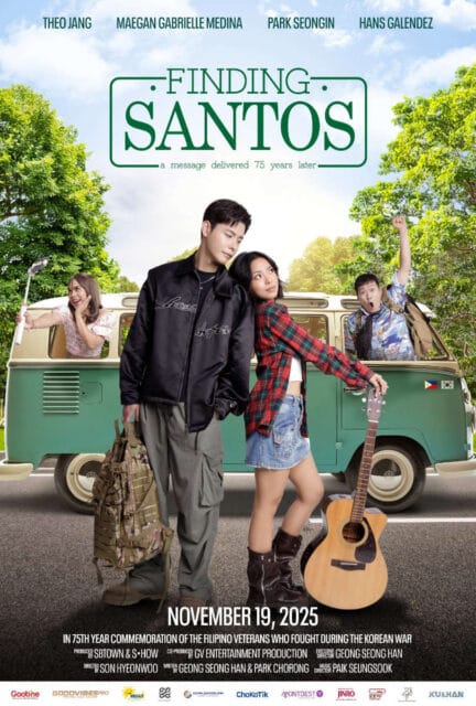 "Finding Santos" poster