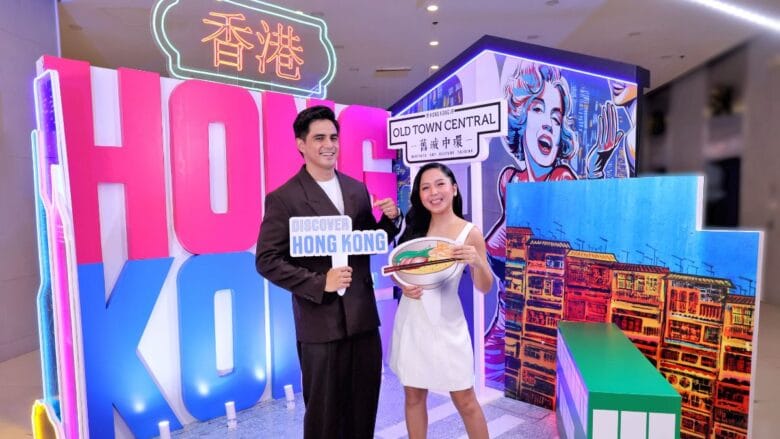 "Love on the Clock" hosts Juancho Triviño and Dawn Chang
