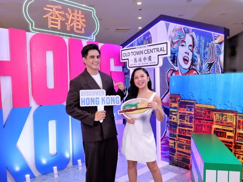 "Love on the Clock" hosts Juancho Triviño and Dawn Chang
