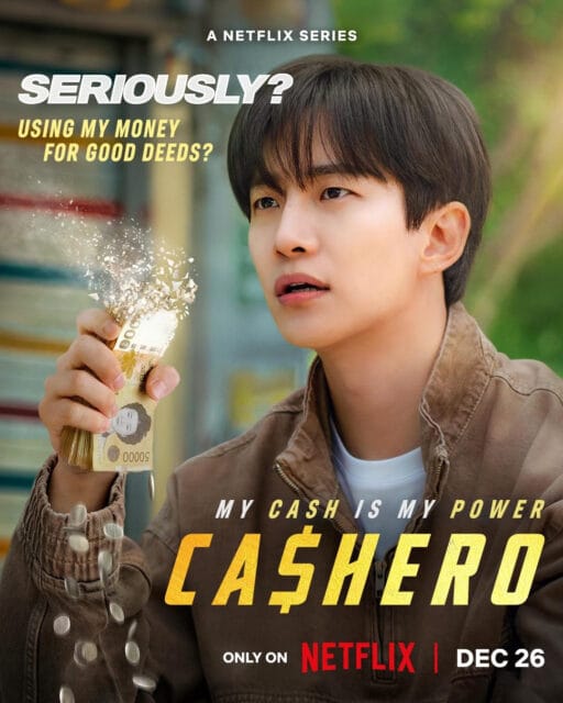 Lee Jun-ho in "Cashero" poster