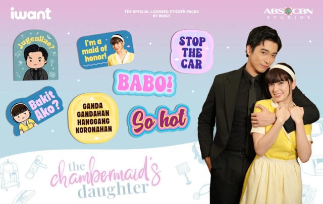 "The Chambermaid’s Daughter" sticker pack