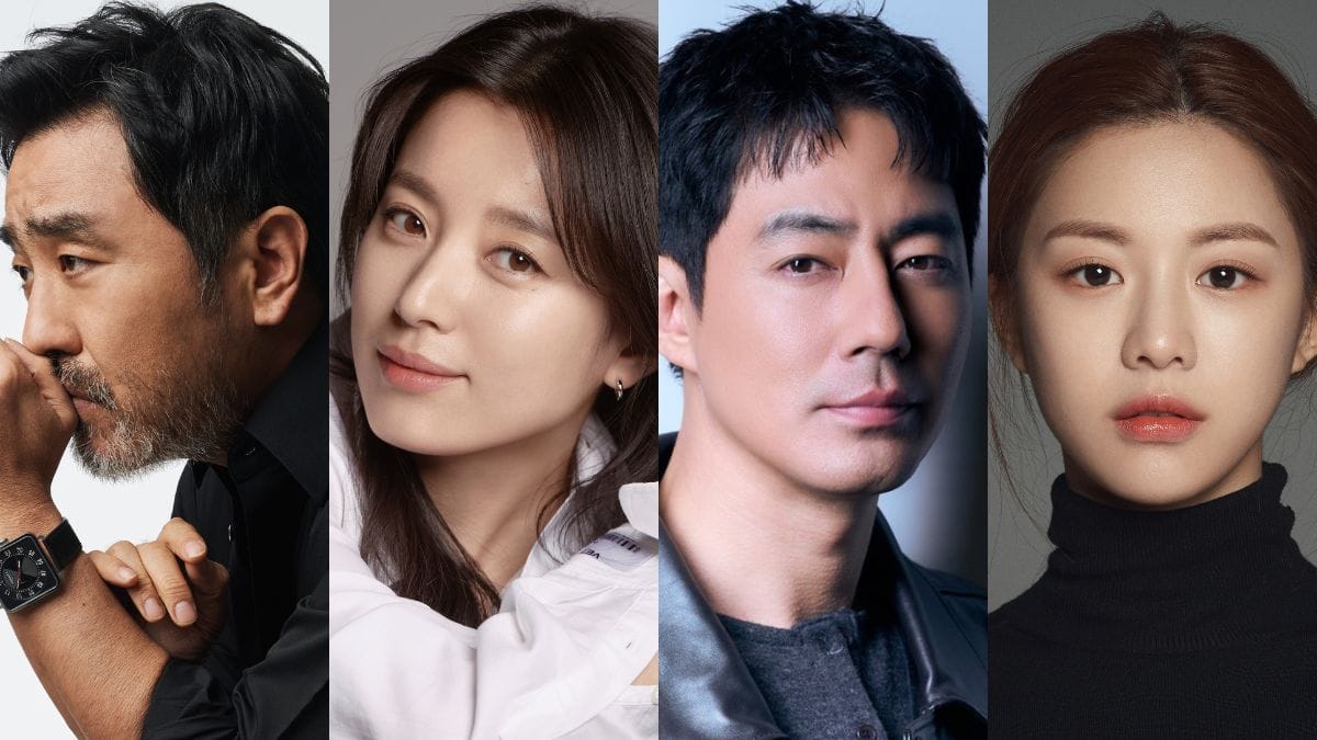 Ryu Seung-ryong, Han Hyo-joo, Jo In-sung, and Go Youn-jung
