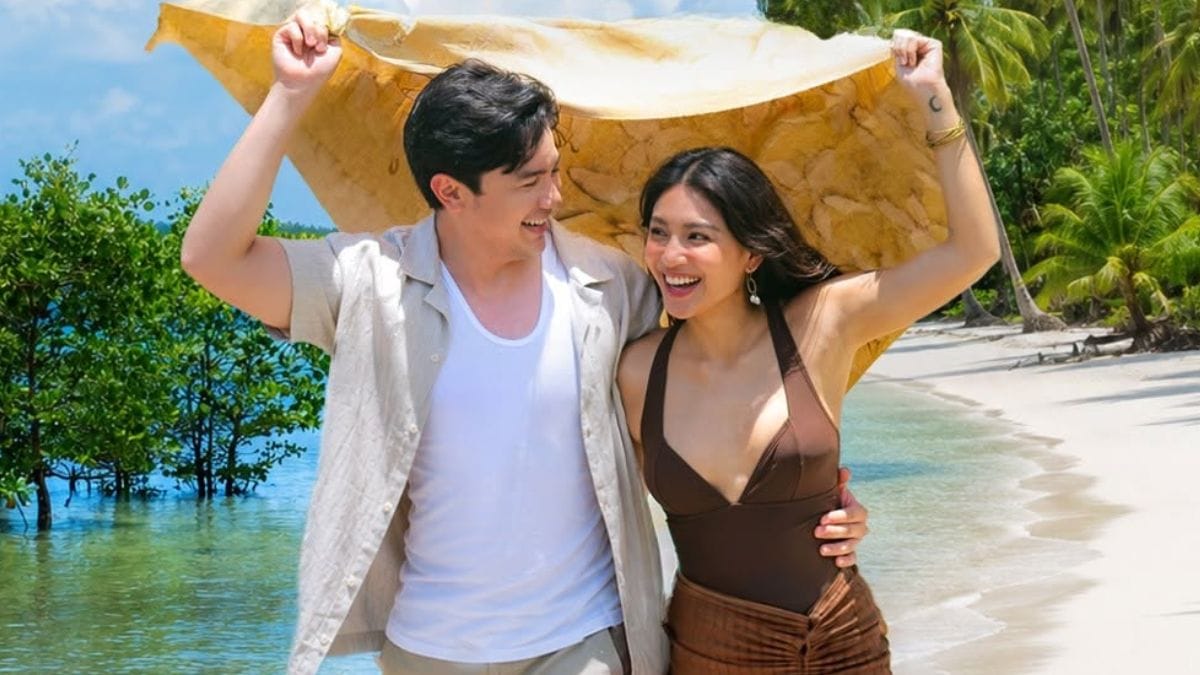 Alden Richards and Nadine Lustre in "Love, Siargao"