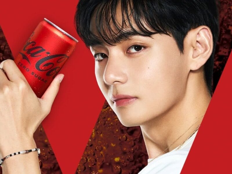 BTS V for Coke