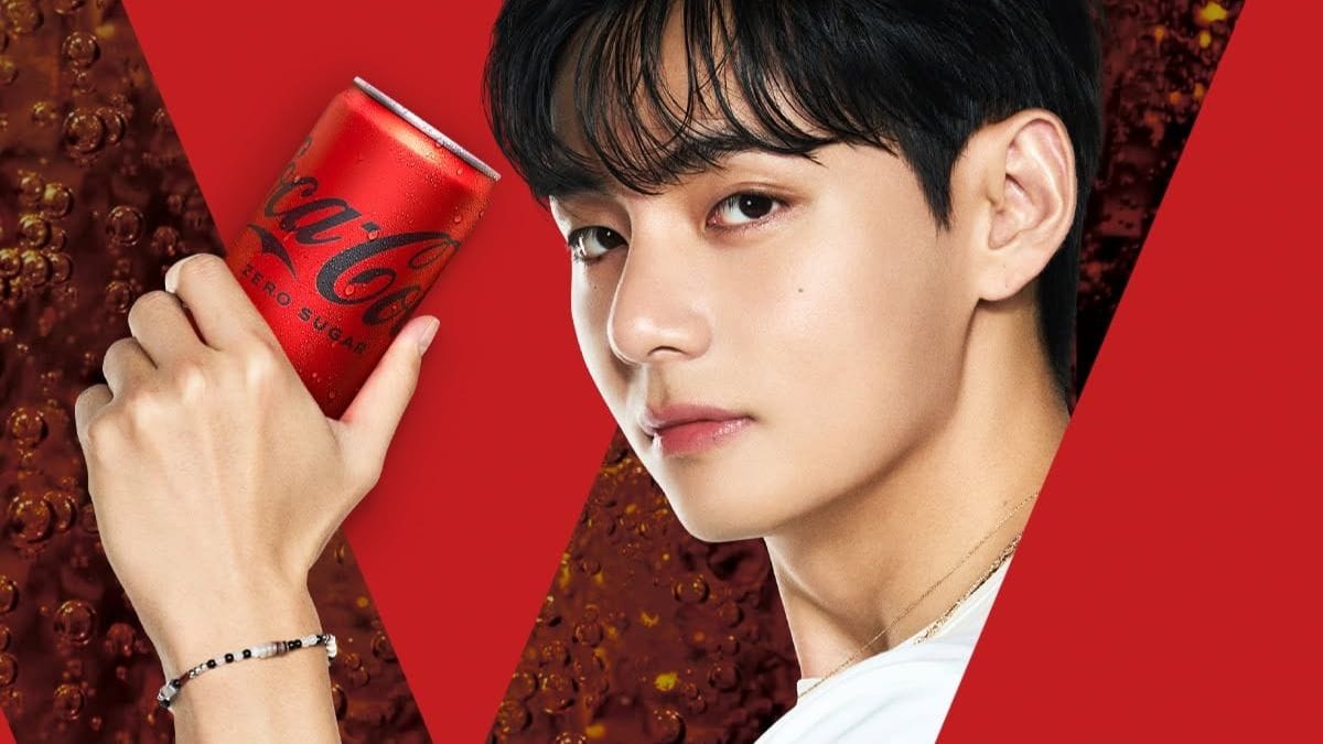 BTS V for Coke