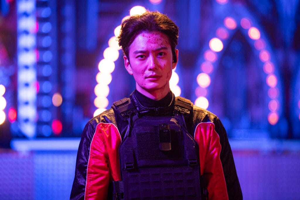 Okada Masaki as J in "A Shop for Killers"