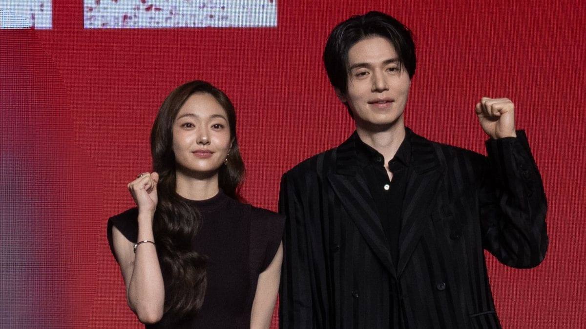Kim Hye-jun and Lee Dong-wook