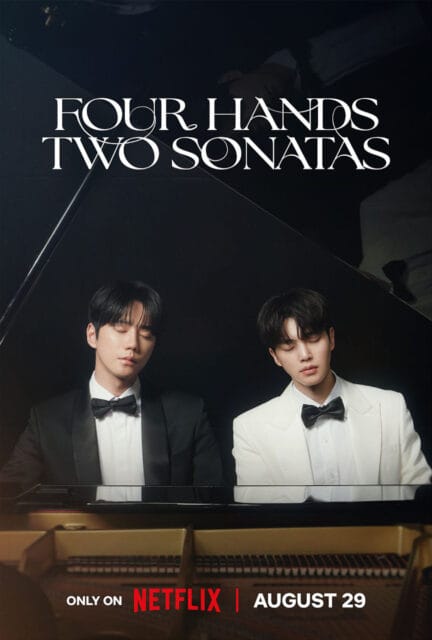 "Four Hands, Two Sonatas" poster