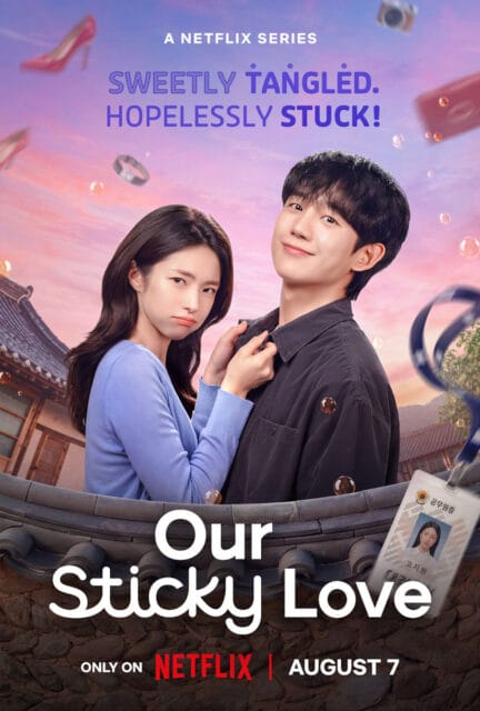 Ha Young and Jung Hae-in in "Our Sticky Love"