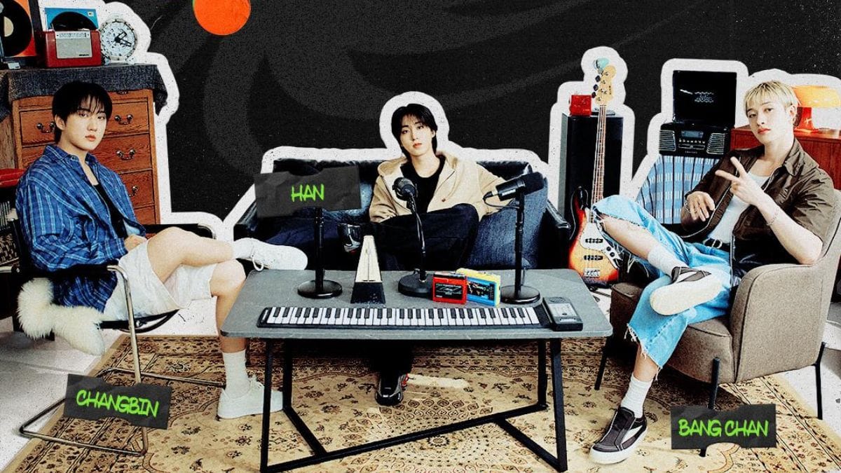 Changbin, Han, and Bang Chan of Stray Kids