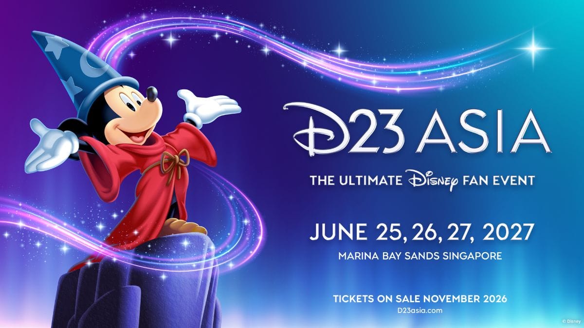 D23 Asia: The Ultimate Disney Fan Event to Make Its Debut in Singapore in 2027