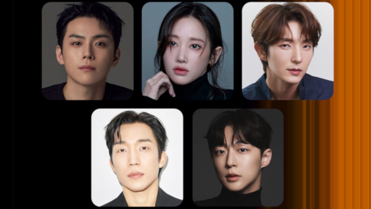 Kim Do-hoon, Jun Jong-seo, Lee Joon-gi, Lee Sang-yi, and Bae In-hyuk