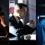 Composite photo of Woo Do-hwan, Hyun Bin, and Jung Woo-sung