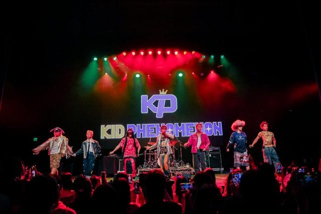 KID PHENOMENON performing at Friends From Elsewhere Summer Concert in May 2026