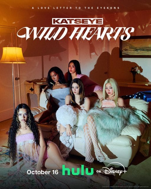 "KATSEYE: WILD HEARTS" teaser poster